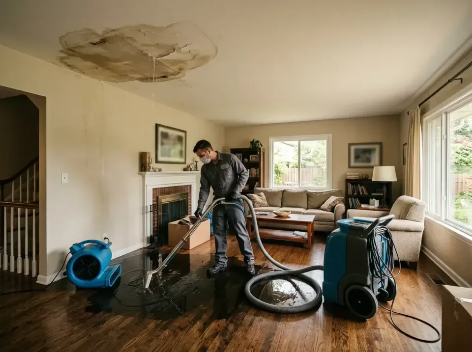 attic-pipe-burst-ceiling-drip-008 — frequently asked questions, Water Damage Restoration & Carpet Care in Georgia